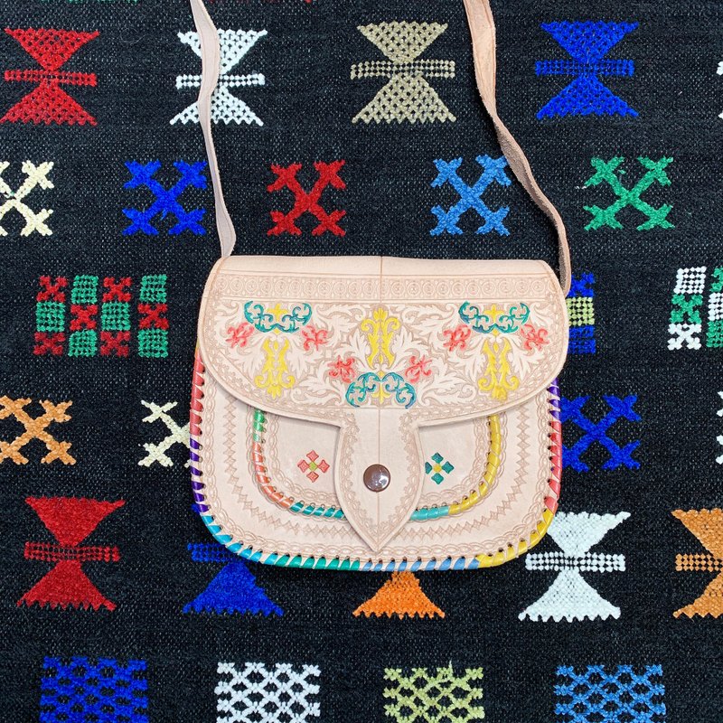 摩洛哥 Bahia壁花 骆驼包 - 侧背包/斜挎包 - 真皮 多色