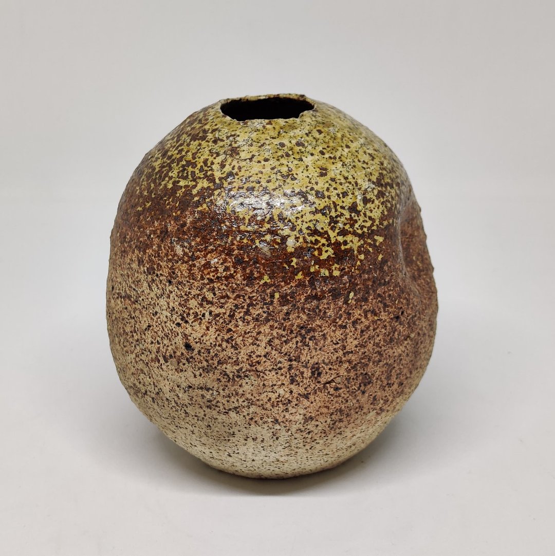 Japanese Studio Pottery No.006 - 花瓶/陶器 - 陶 咖啡色