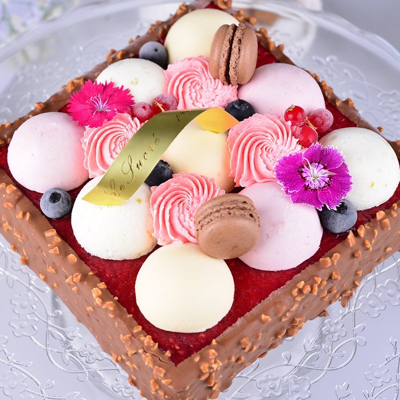 [母亲节蛋糕预购] 摇滚皇后-6寸 ►2017/4/30开始出货。 - 咸派/甜派 - 新鲜食材 