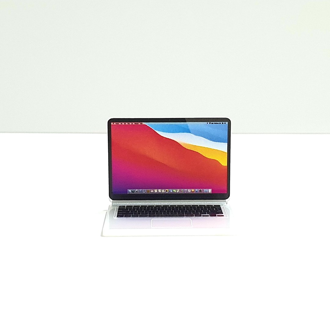 New McBook Pro (Notebook, Laptop) Scale 1/12 - 摆饰 - 塑料 银色
