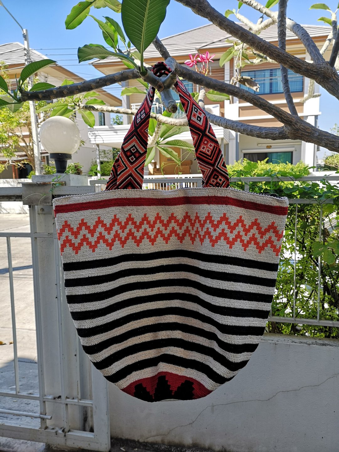 crochet tote bag - 其他 - 聚酯纤维 