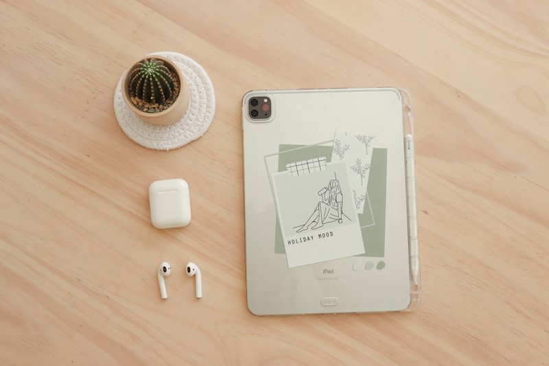 Holiday Mood - iPad保护套 连笔槽位 - 平板/电脑保护壳 - 塑料 