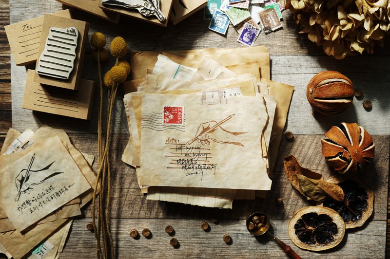 Writing Stamp 书写印章 - 印章/印台 - 木头 卡其色