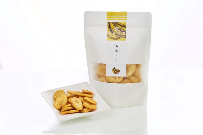 香蕉脆片 |食在果干 - 谷物麦片 - 新鲜食材 黄色