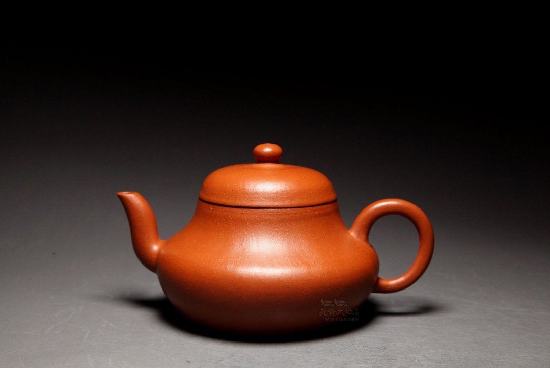 【君德5】龙山堂 古法纯手工 摹古系列 黄龙山老朱泥 165cc - 茶具/茶杯 - 陶 橘色