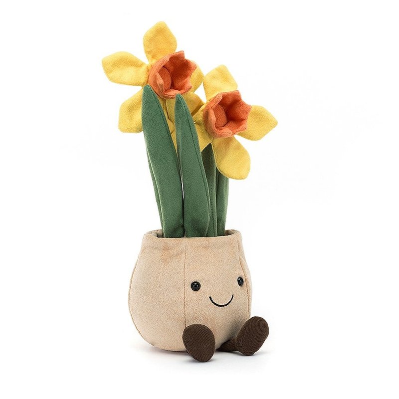 Amuseable Daffodil Pot 趣味水仙花盆栽 - 玩偶/公仔 - 聚酯纤维 黄色