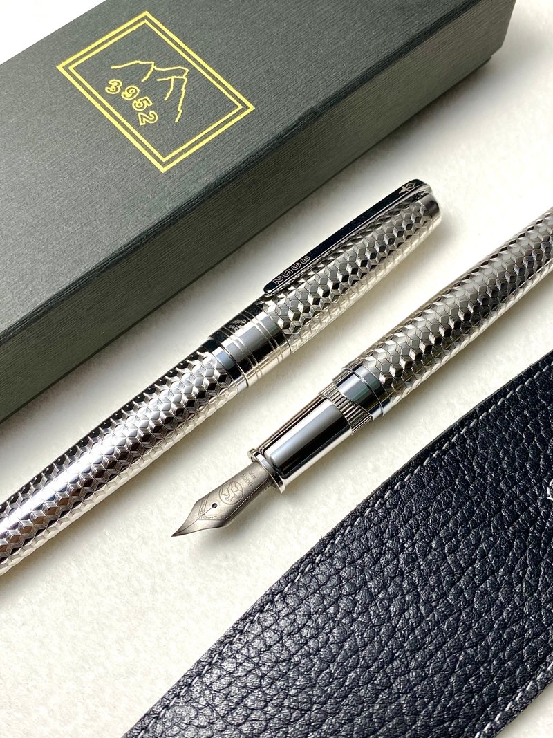 3952老山羊-X800 水立方 专利磁吸式 书法钛尖钢笔 - 钢笔 - 其他材质 