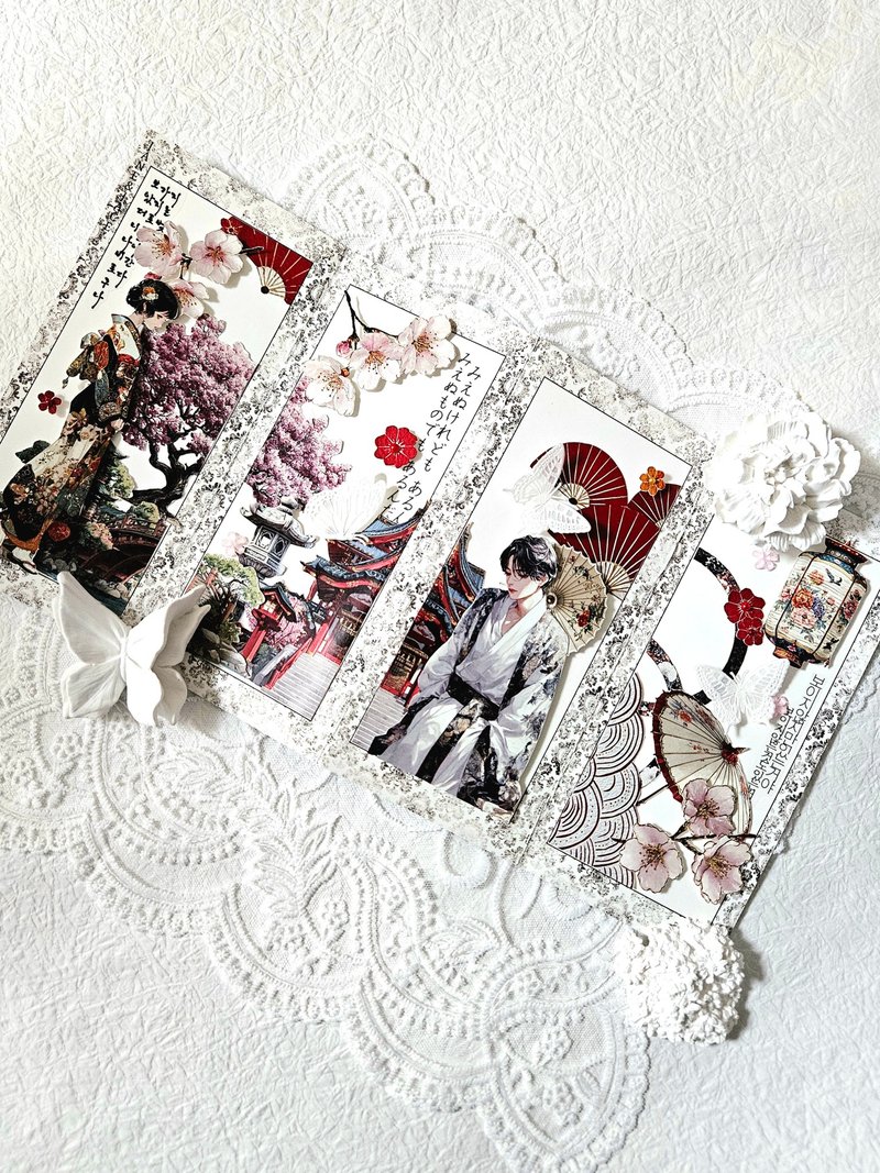 复古组合包 Vol. 5_日式经典套组 - 贴纸 - 纸 