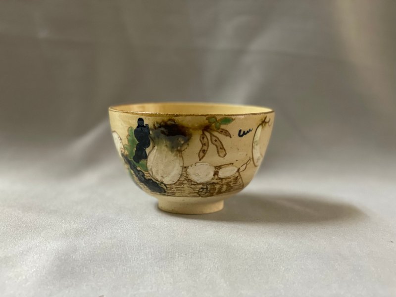 抹茶碗蔬菜图片 - 碗 - 陶 白色