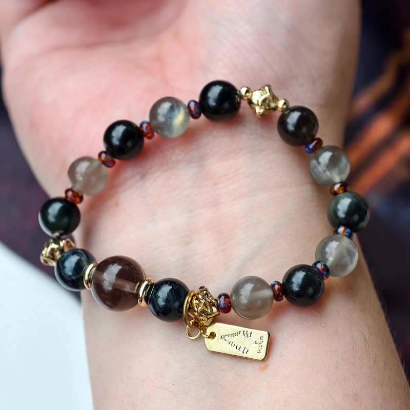 创意 设计 手链 星影之境 Realm of Shadows - 手链/手环 - 水晶 黑色