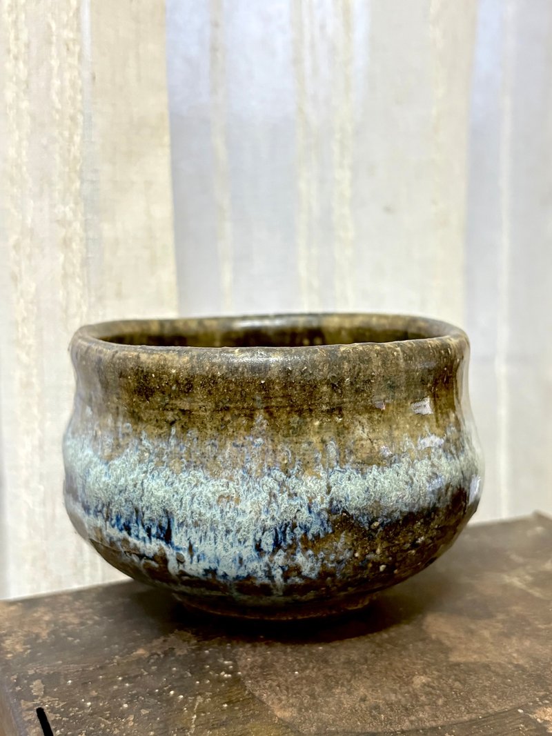 陶艺家 - 柴烧灰釉茶碗 - 茶具/茶杯 - 陶 
