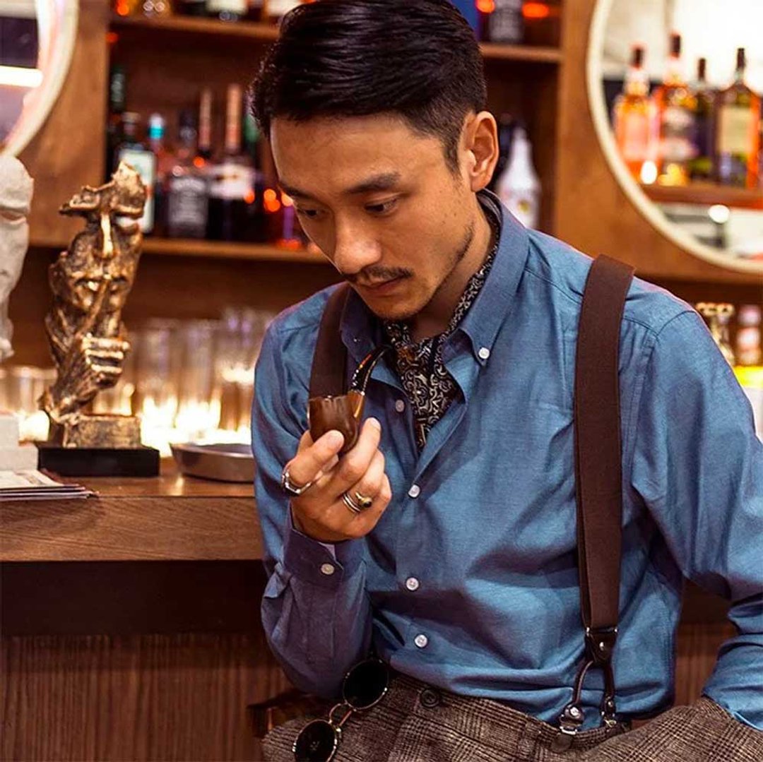 SOARIN英伦复古纯棉商务扣领衬衫(93C239) - 男装衬衫 - 棉 