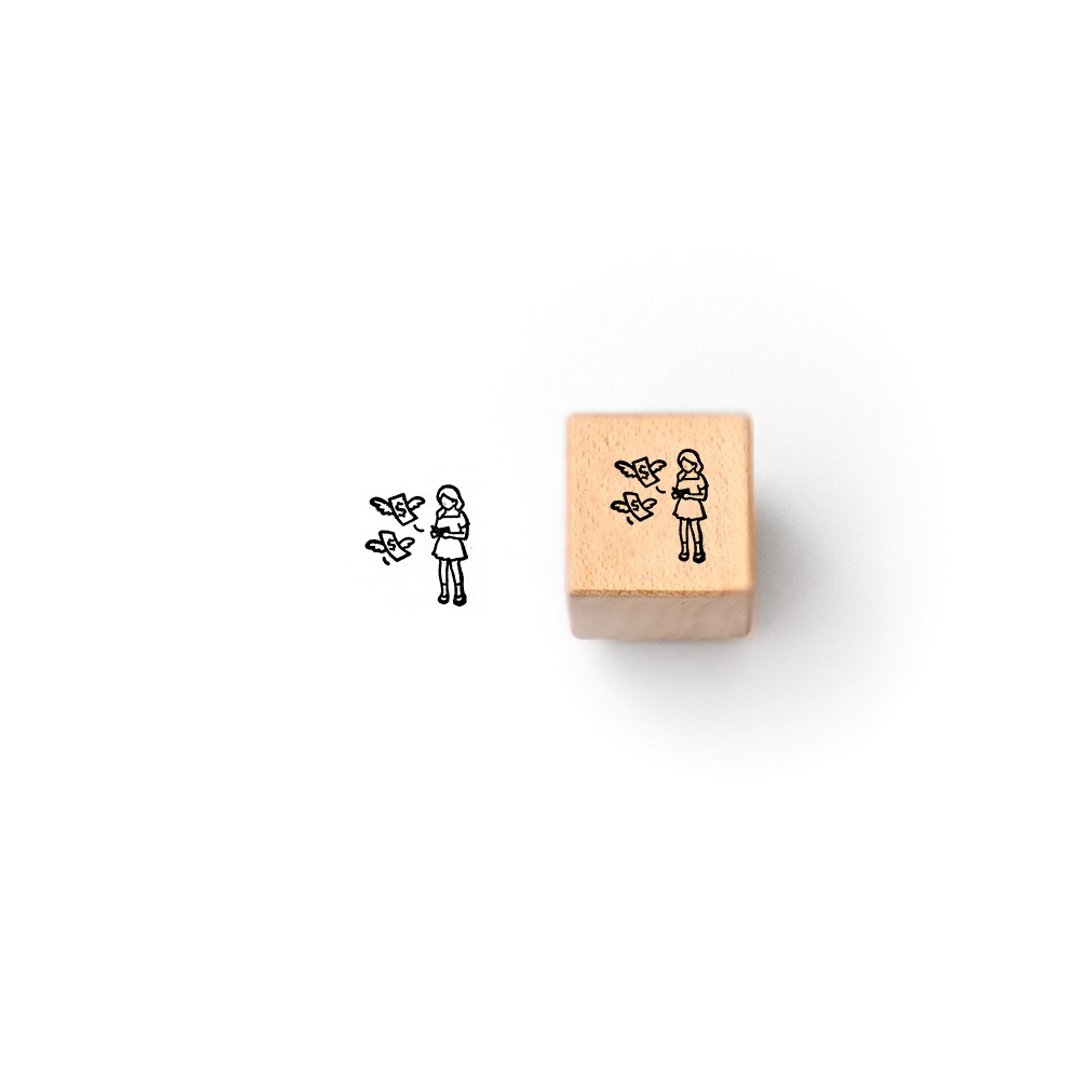 本日印章－荷包失血 - 印章/印台 - 木头 卡其色