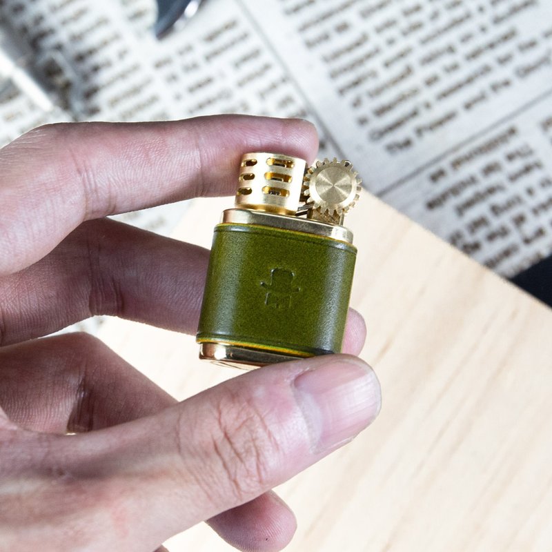 【定制化礼物】【女士小版 煤油打火机】Cordovan马臀皮  刻字 - 其他 - 真皮 多色