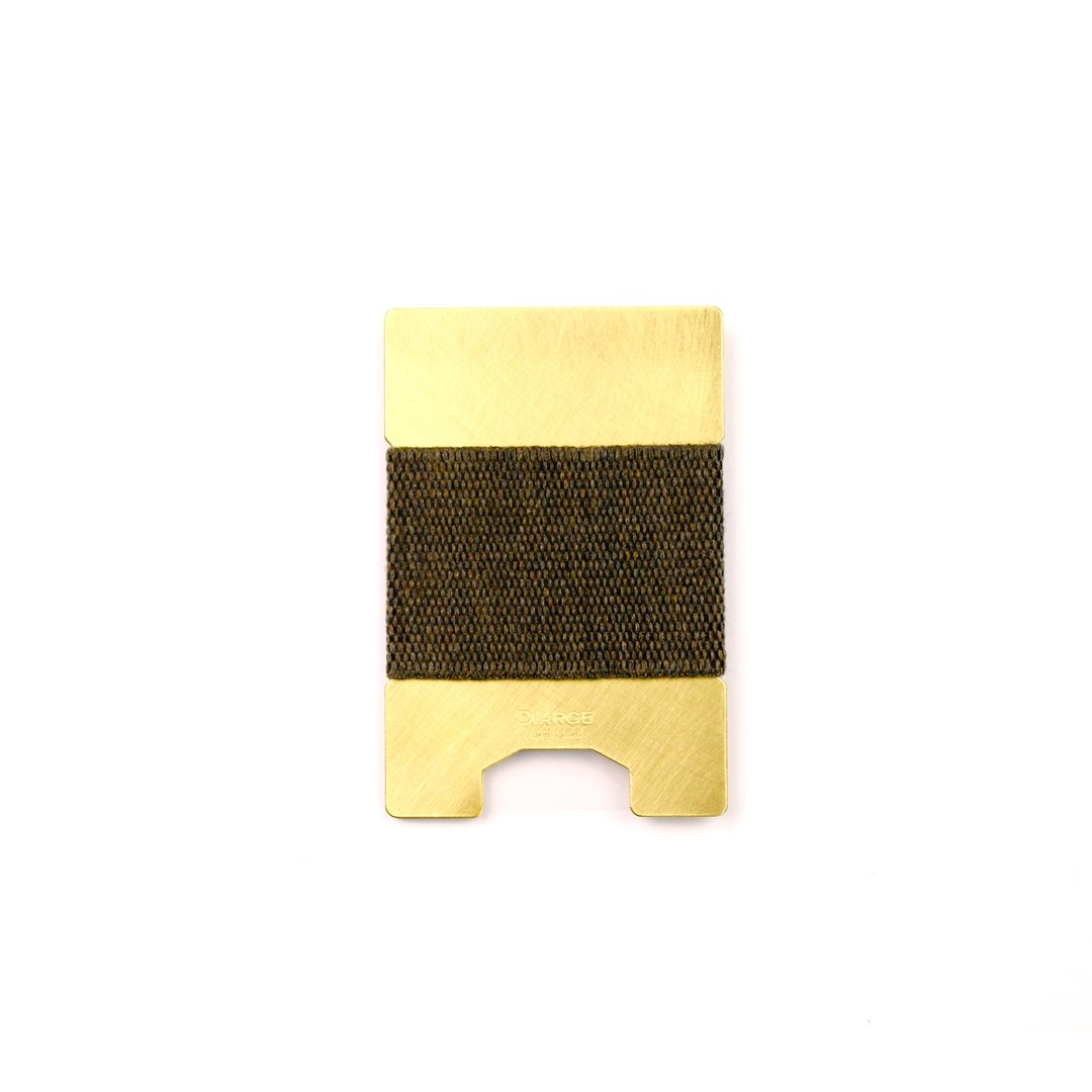 METAL PLATE CARD HOLDER 黄铜薄型卡片夹 I 金 I - 名片夹/名片盒 - 其他金属 金色