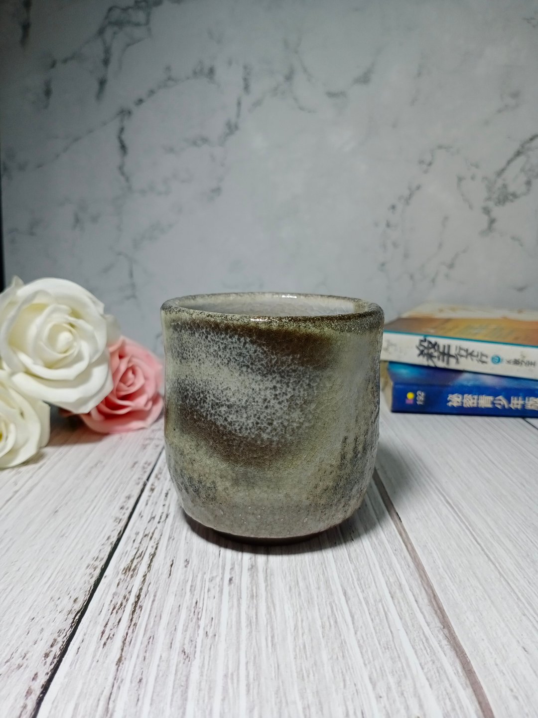 【快速出货】柴烧志野手工茶杯/志野釉系列 - 茶具/茶杯 - 陶 