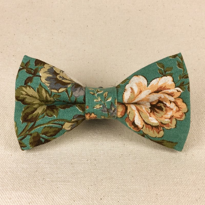 Mr.Tie 手工缝制领结 Hand Made Bow Tie 编号158 - 领带/领带夹 - 其他材质 绿色