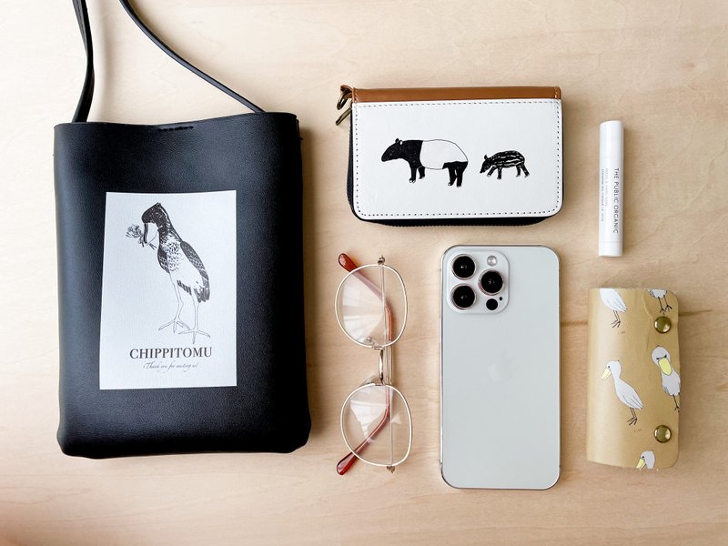 时髦的懒惰的肩膀上的泥鳅。 - 侧背包/斜挎包 - 人造皮革 黑色