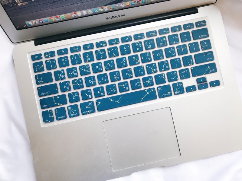 十二星座防尘键盘膜 - 电脑配件 - 塑料 黑色