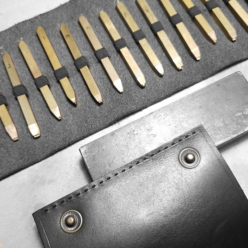 加购_长方形立体零钱包钢印刻字 - 零钱包 - 真皮 多色