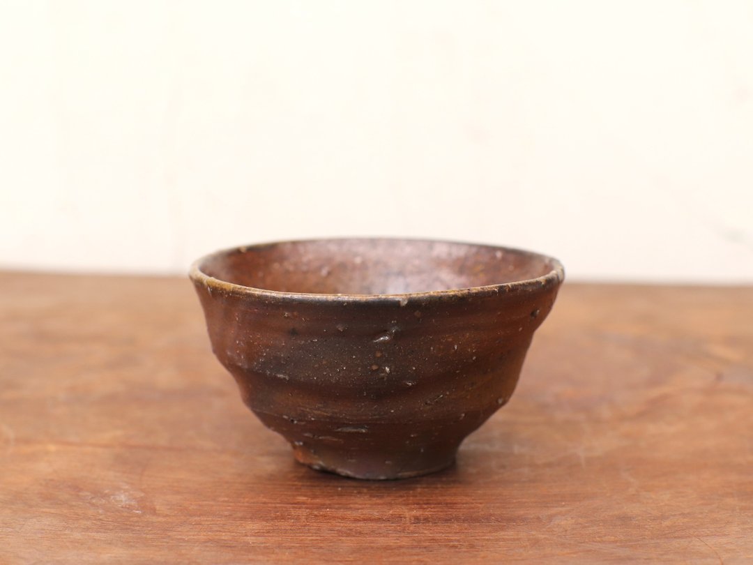 备前烧酒杯 gi-059 - 酒杯/酒器 - 陶 咖啡色