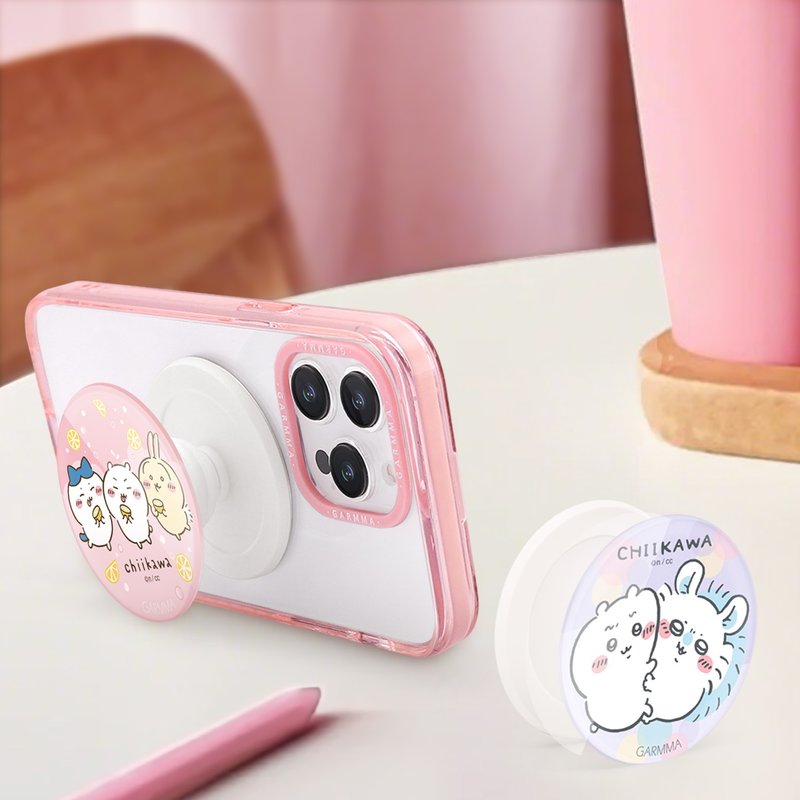 GARMMA Chiikawa 吉伊卡哇 磁吸气囊支架 - 手机座/防尘塞 - 塑料 