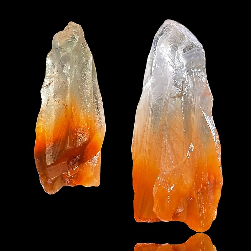 稀有红兔毛水晶 粉红兔毛晶  原矿 原石 温柔守护招贵人 美容养颜 - 摆饰 - 水晶 多色