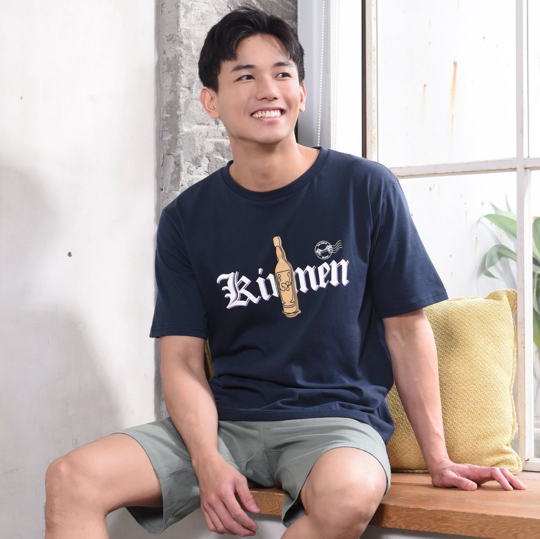 【台湾跳岛系列Tee】金门58度高粱。中磅细纤纯棉。透气舒适版 - 男装上衣/T 恤 - 棉 