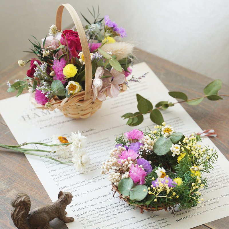 DIY课程 手作花草疗愈小物 / 附赠一杯饮品 - 植栽 - 植物．花 