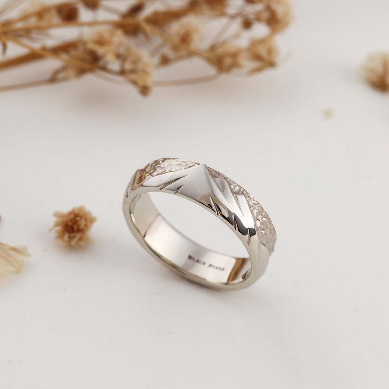 Black Joker 独家设计 山海戒指 情侣对戒 - 对戒 - 贵金属 