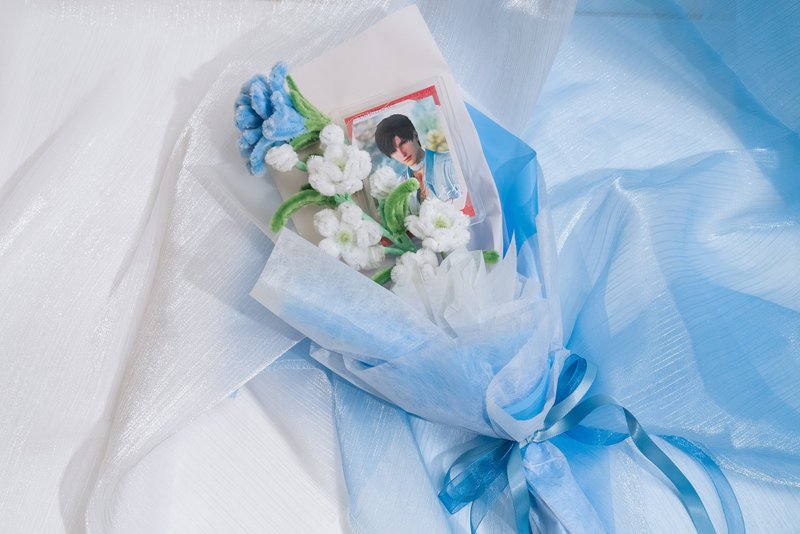 猎人小姐的婚约 深情之约 主题概念手作毛根花束 - 干燥花/捧花 - 聚酯纤维 