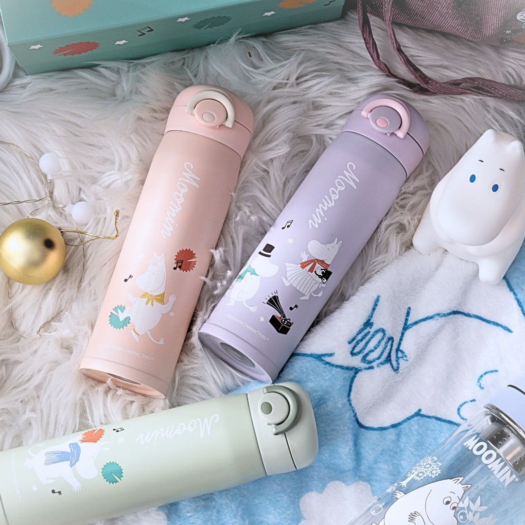 【礼物派对】MOOMIN授权 | 马卡龙保温瓶礼盒 - 保温瓶/保温杯 - 不锈钢 