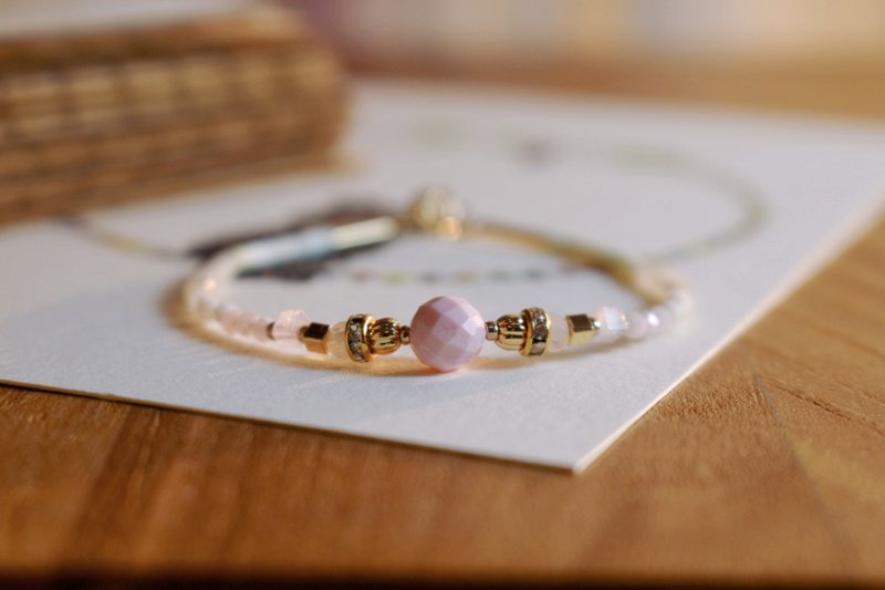 手链 粉贝 粉红澳宝 - 我好漂亮 - - 手链/手环 - 宝石 粉红色