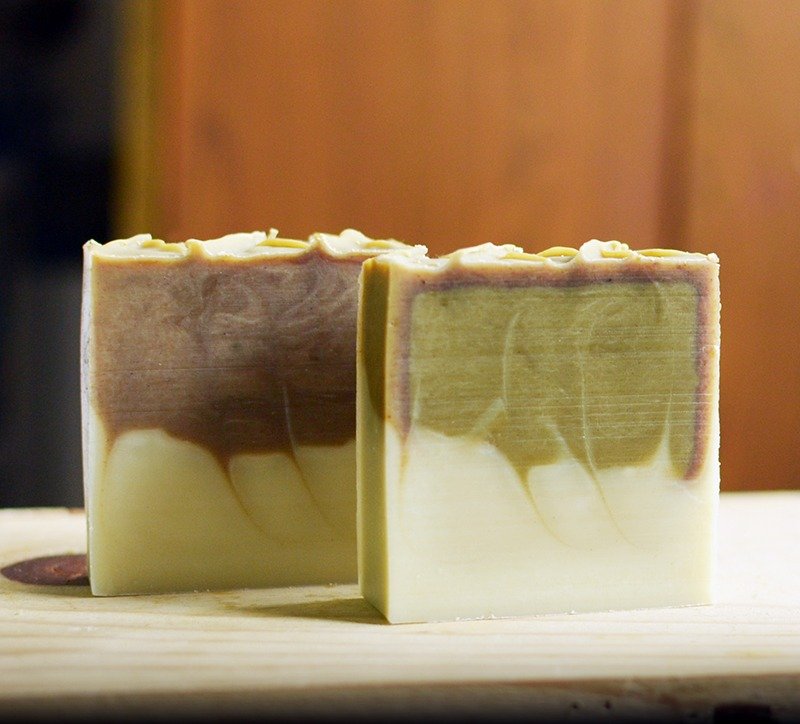 抹茶森林 手工皂｜抹茶皂, 冷制天然手作皂, 冷压植物油, 绿色生活 - 肥皂/手工皂 - 植物．花 