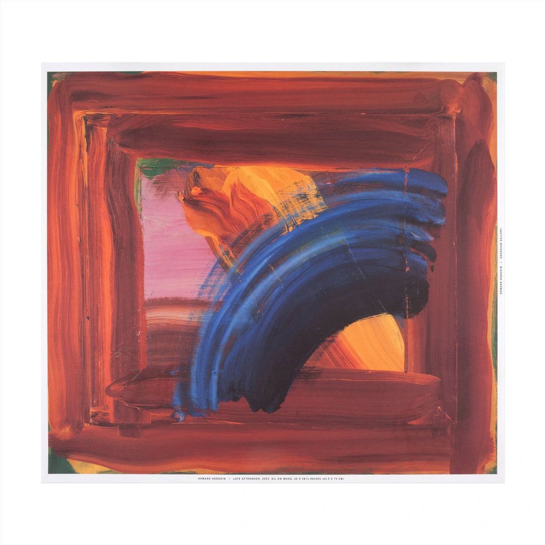 【原版海报】Howard Hodgkin . Late Afternoon - 海报/装饰画/版画 - 纸 