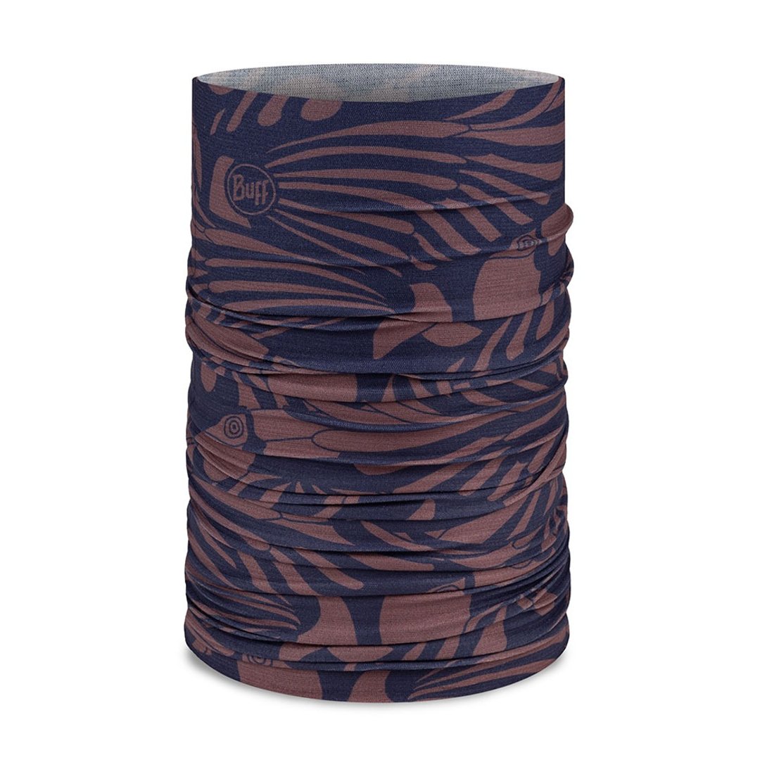 【BUFF】Coolnet抗UV头巾-蓝羽鸟舞 - 露营用品 - 其他材质 多色
