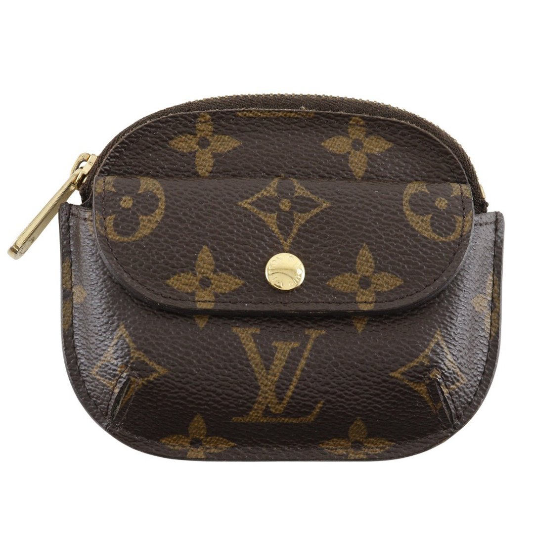 【日本直送】路易威登 LOUIS VUITTON Portefeuille Coin 零钱包 稀有 M60025 Monogram CA0076 女款【二手】 - 零钱包 - 人造皮革 咖啡色