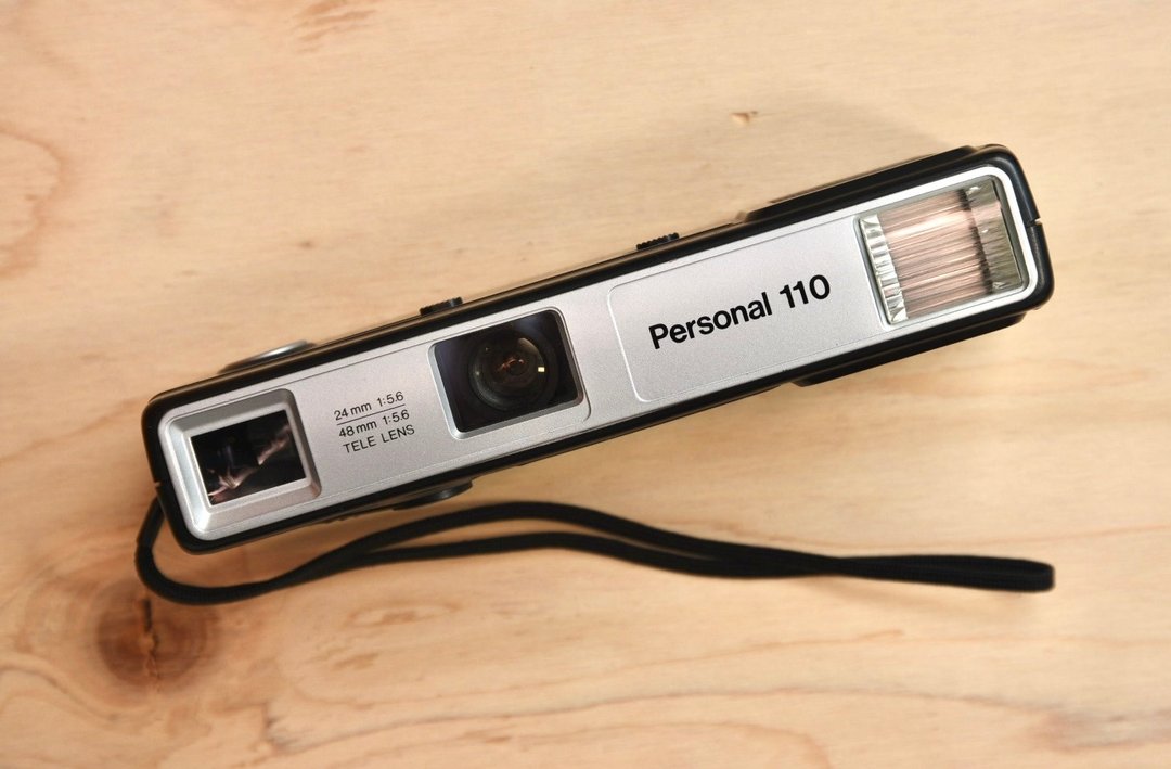 【经典古物】Personal 110 POCKET CAMERA 黑色 110底片 间谍相机 - 相机 - 其他材质 
