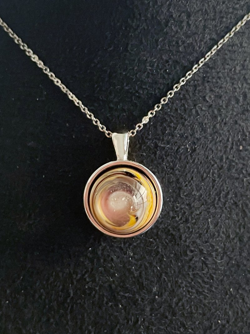 仿毛发骨灰琉璃项链-定制化 - 项链 - 玻璃 