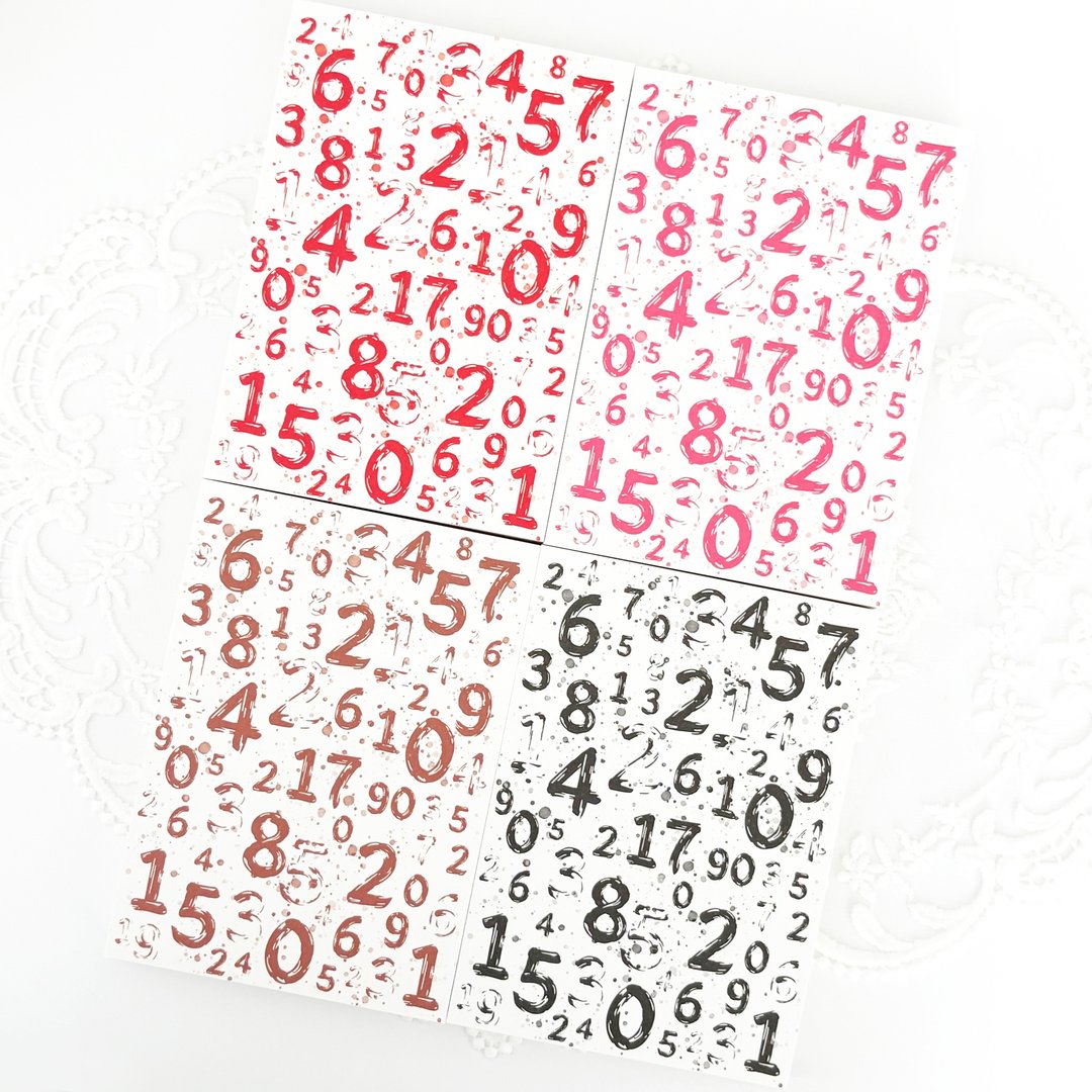数字纸 - 便条纸/标签贴 - 纸 多色