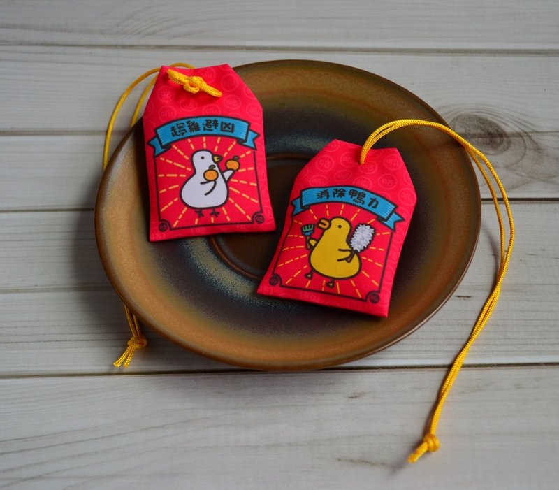 伸缩自如的鸡与鸭御守消除鸭力趋鸡避凶款 - 其他 - 其他材质 红色