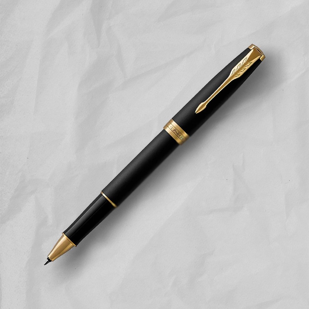 PARKER 派克 卓尔系列 雾黑金夹 钢珠笔  免费刻字 - 钢珠笔 - 其他金属 黑色