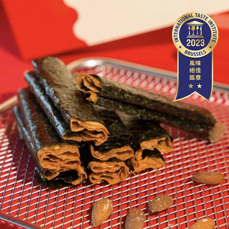 海涛客│海苔卷卷鬼头刀│小琉球伴手礼 - 零食/点心 - 新鲜食材 橘色
