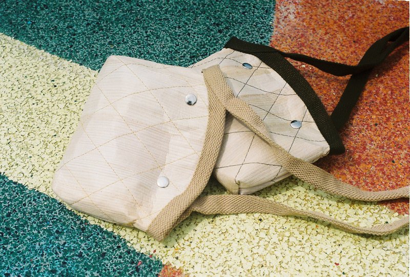 Mini Bag, natural shoulder bag, banana sheath material - 其他 - 其他材质 卡其色