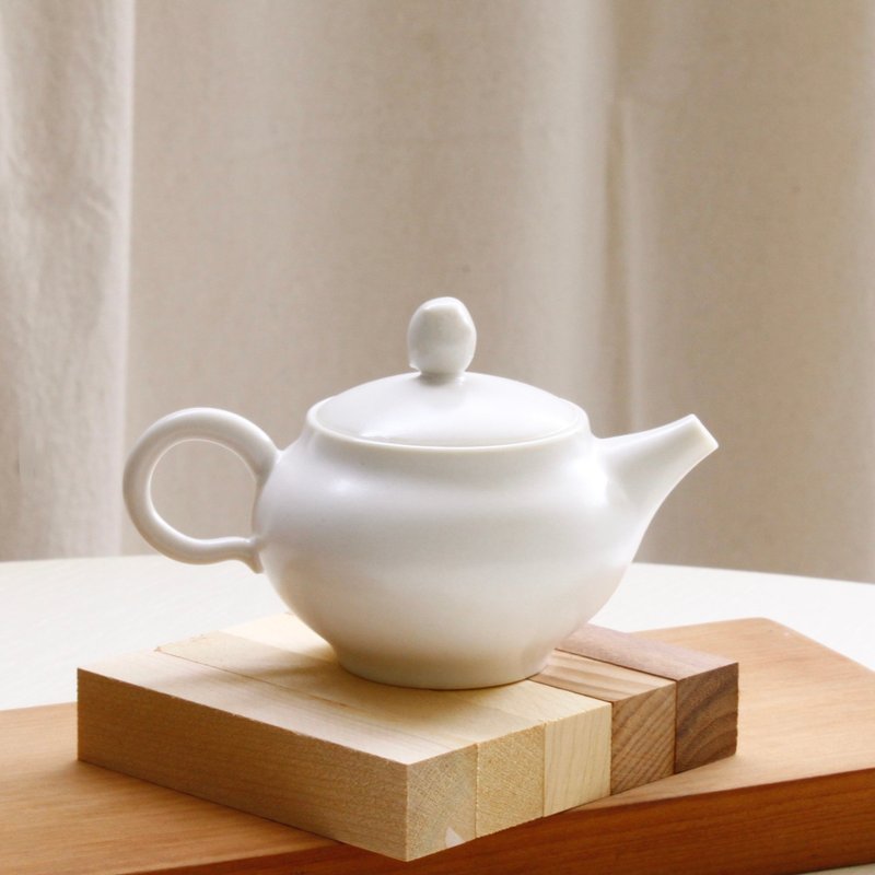 【白瓷茶具】迷你猫头鹰－100ml小茶壶 - 茶具/茶杯 - 瓷 白色