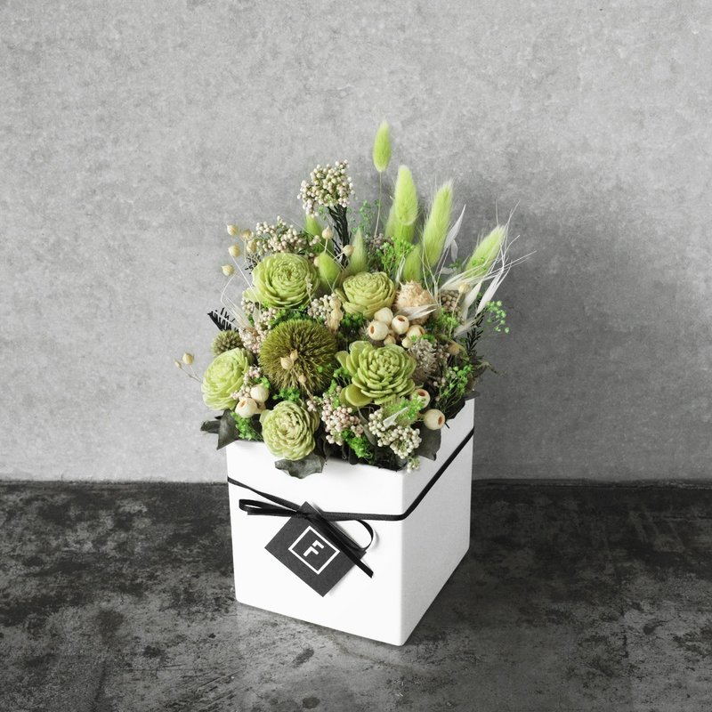 [花里 FORi Flower]丰收时节 -干燥桌花- 谷雨 - 植栽/盆栽 - 植物．花 绿色