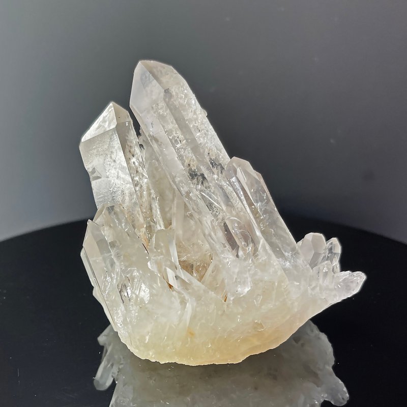 NO.80稀有大师水晶Master Crystals白水晶簇 道水晶 艾希斯女神 - 摆饰 - 水晶 透明