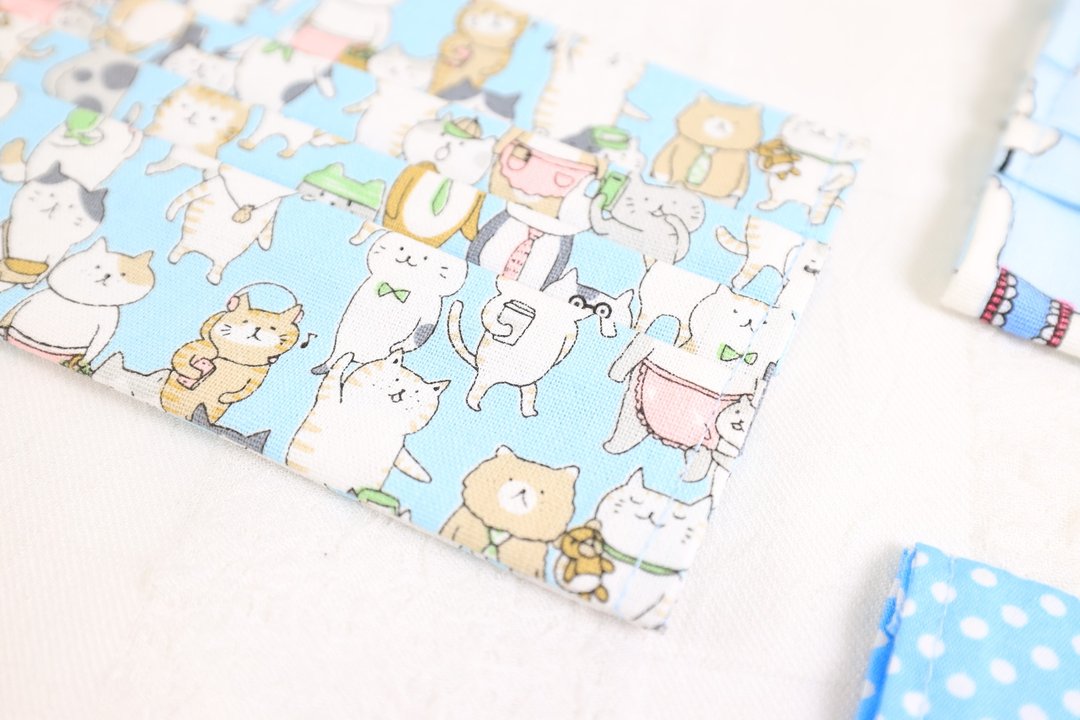 逛街小猫 纯棉 口罩套 成人/儿童/幼儿 适用医疗口罩 出口 - 口罩 - 棉．麻 