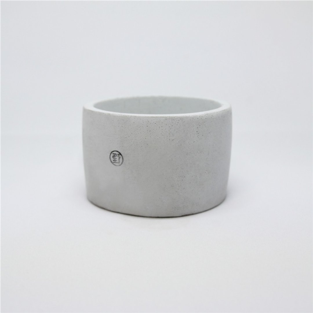 【野草不野】大圆 / 水泥盆器 - 花瓶/陶器 - 水泥 灰色