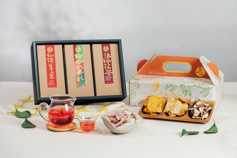 春一枝兔年土生良品新春礼【神兔迎祥】(仙楂+果干+洛神花茶) - 其他 - 其他材质 